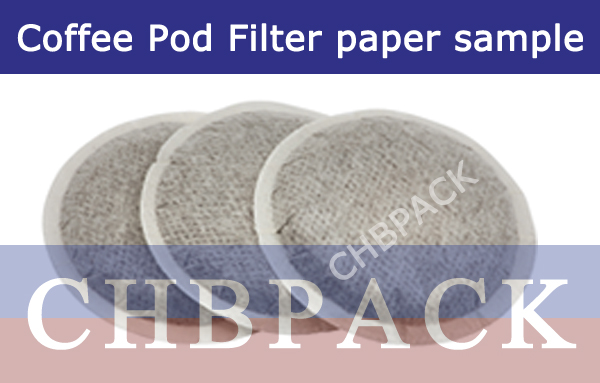 Round Coffee/Tea pod packaging sample